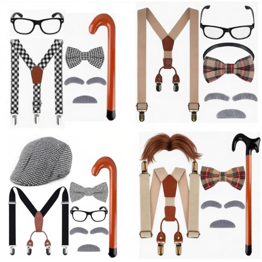Zestaw Kostiumu Staruszka na 1 – Men'S Accessories In The 1920S recenzja i cena