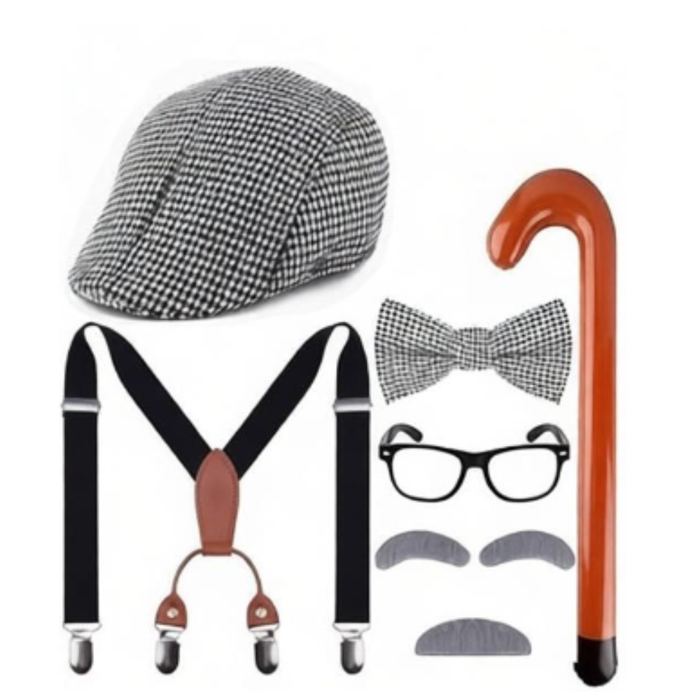 Zestaw Kostiumu Staruszka na 1 – Men'S Accessories In The 1920S recenzja i cena
