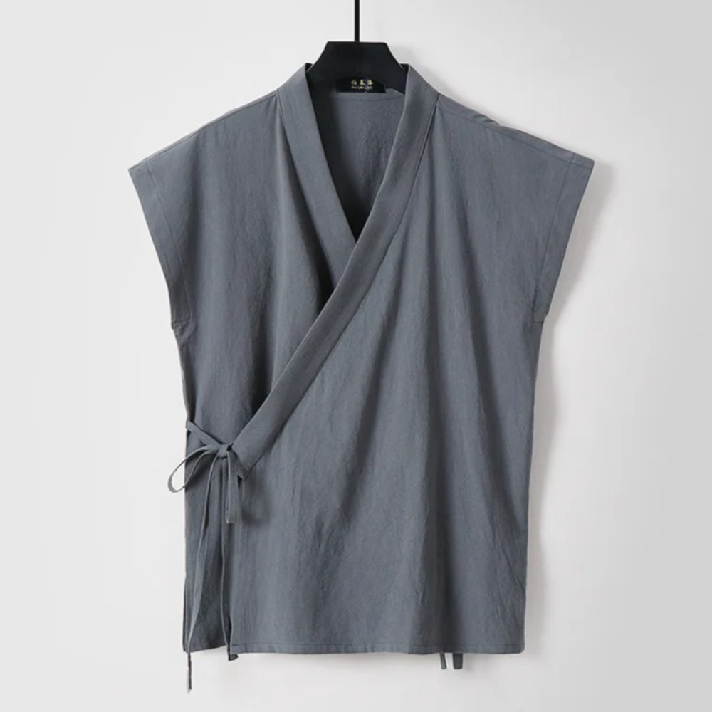 Męskie chińskie lniano-bawełni – Men'S Kimono Accessories recenzja i cena