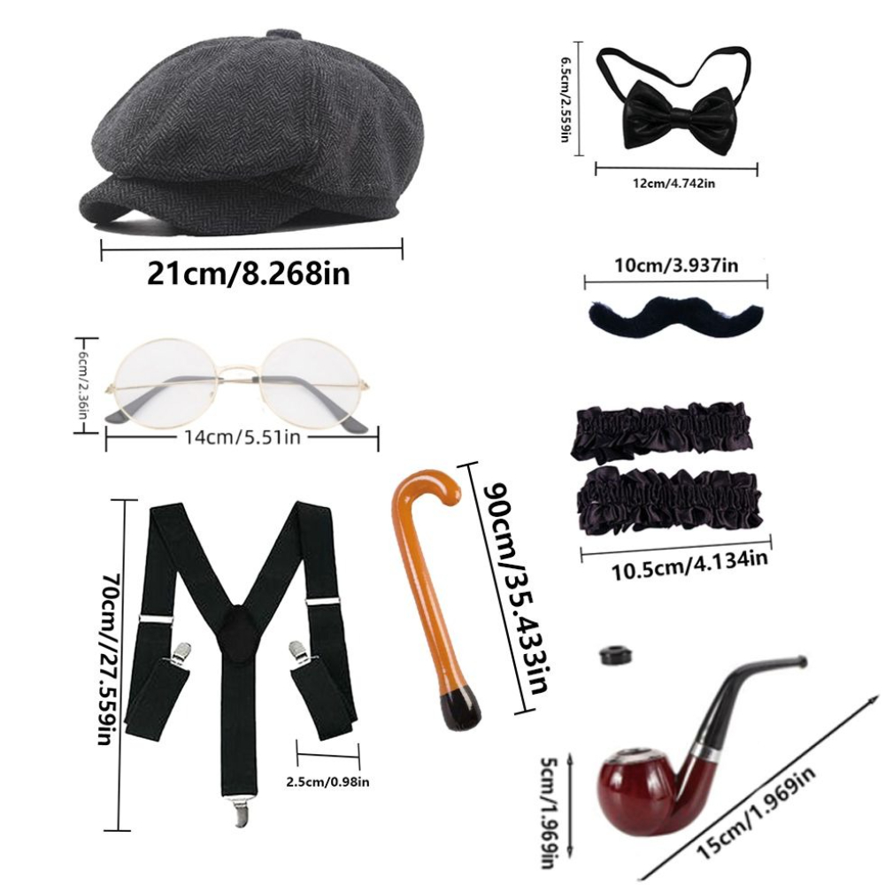 PESENAR Zestaw akcesoriów do k – Men'S Accessories In The 1920S recenzja i cena